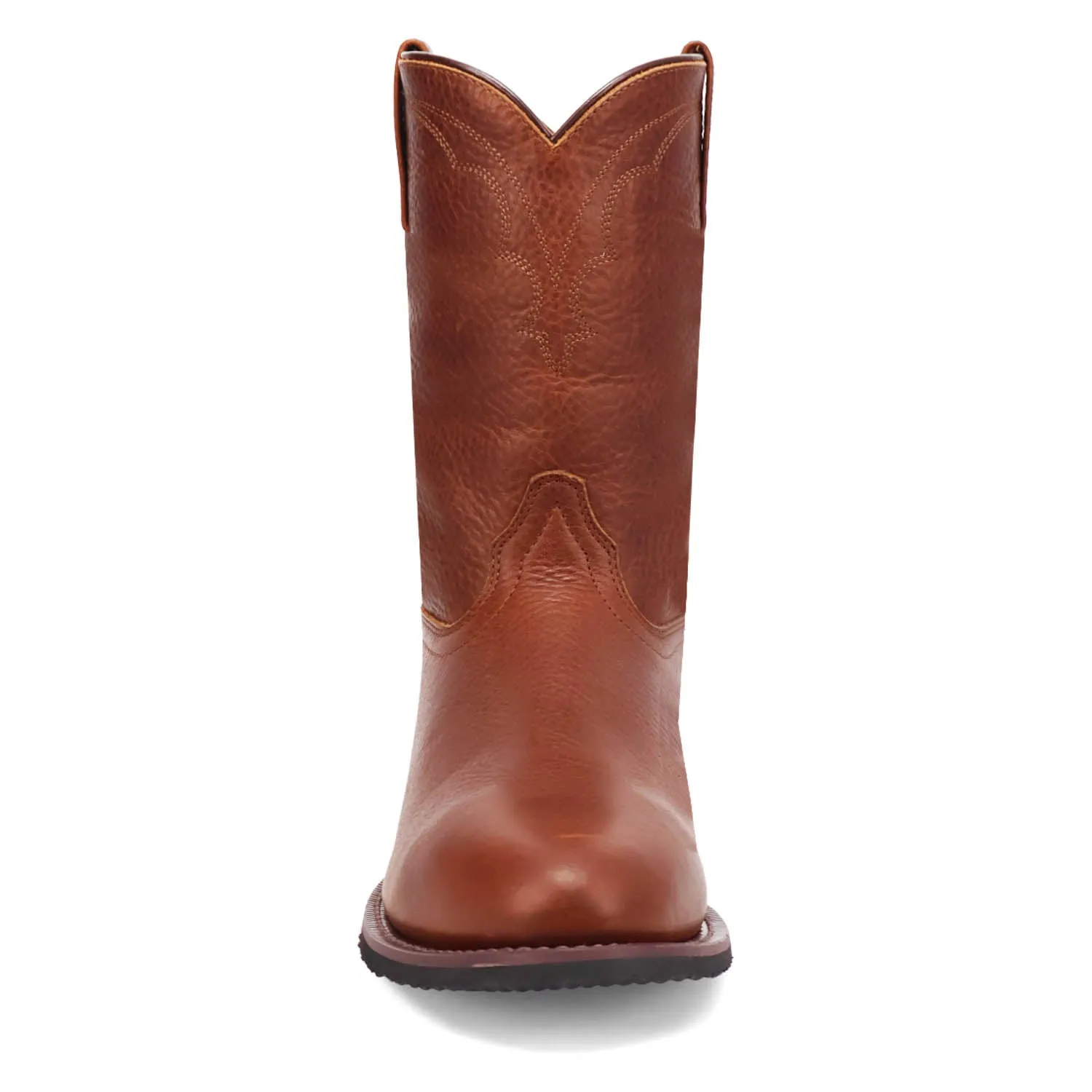 Laredo Mens Vaughn Tan Leather Work Cowboy Boots