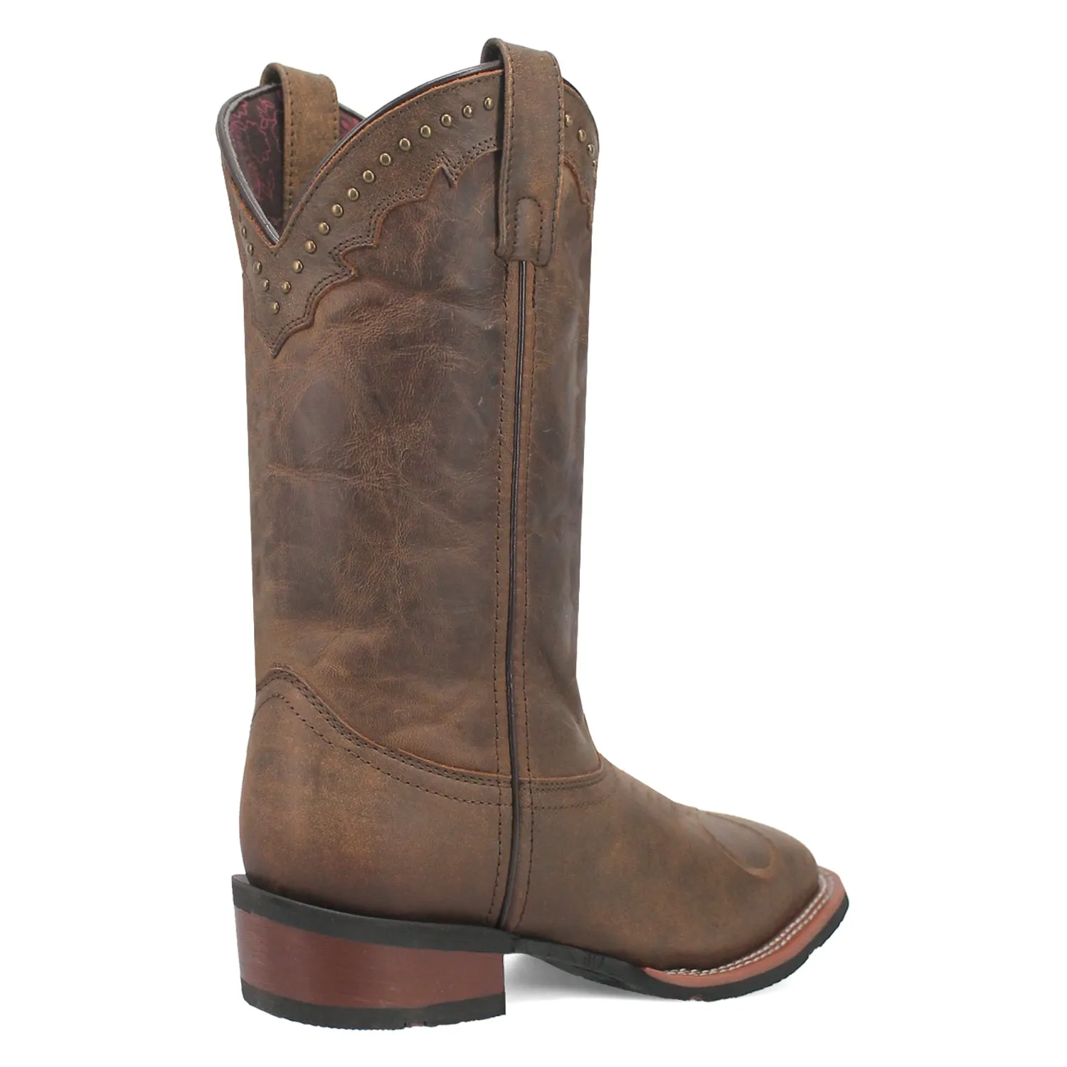 Laredo Womens Wenda Tan Leather Cowboy Boots