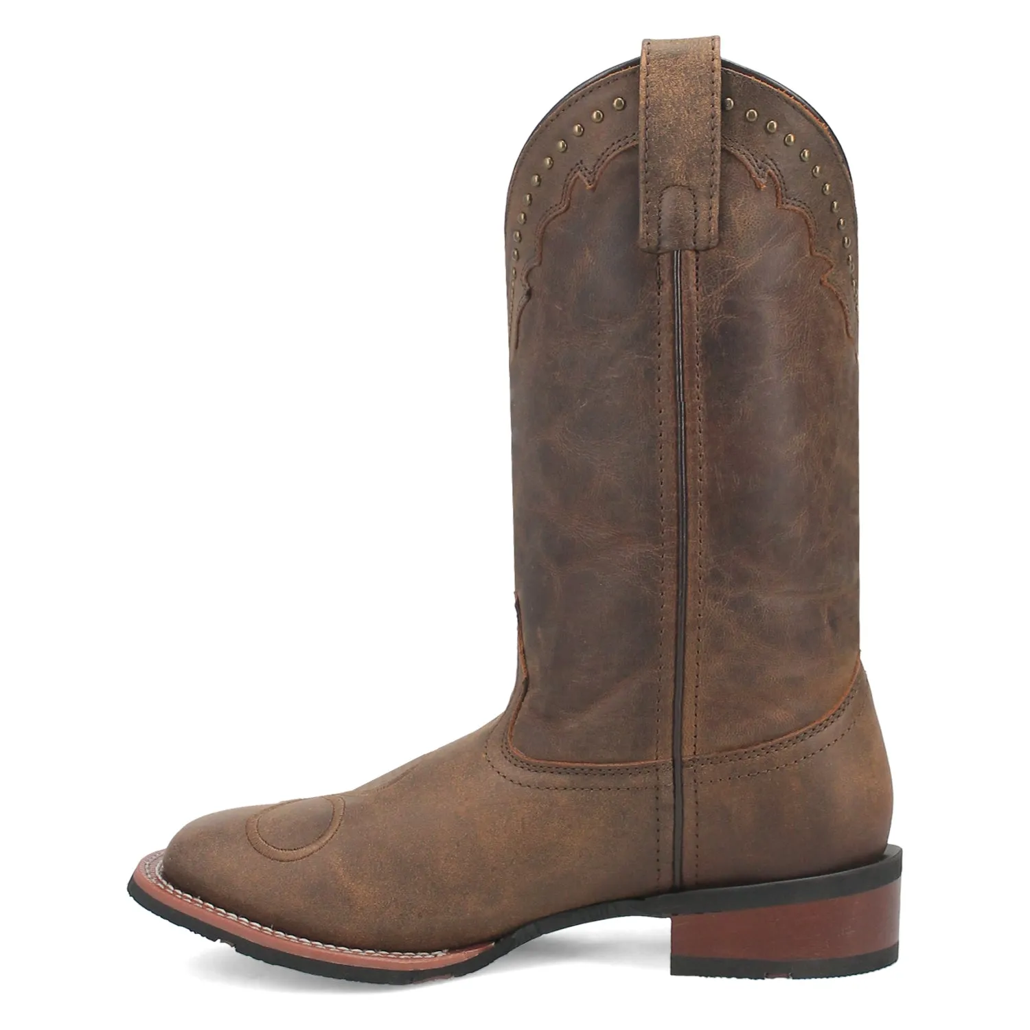 Laredo Womens Wenda Tan Leather Cowboy Boots