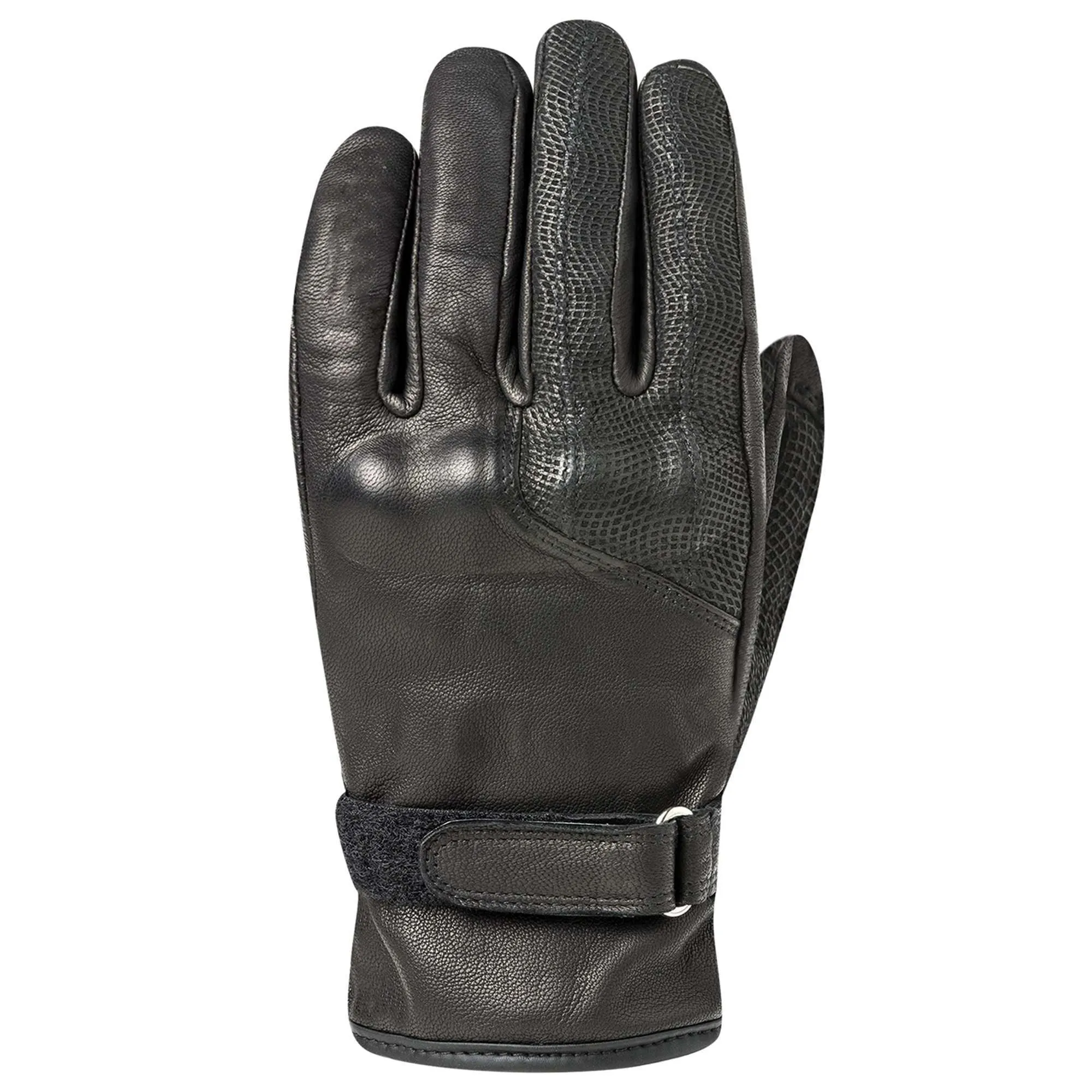 Leather Biker Gloves Crushing Men Winter Wear 4.0