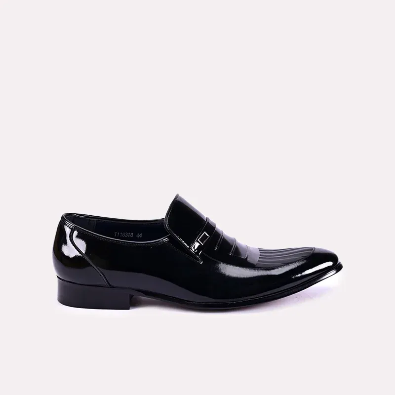 Legacy Black Glossy Dress Shoes 0111002