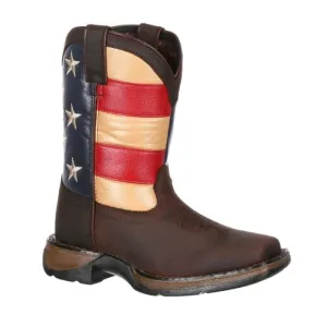 Lil' Rebel™ By Durango® Little Kids' Flag Western Boot