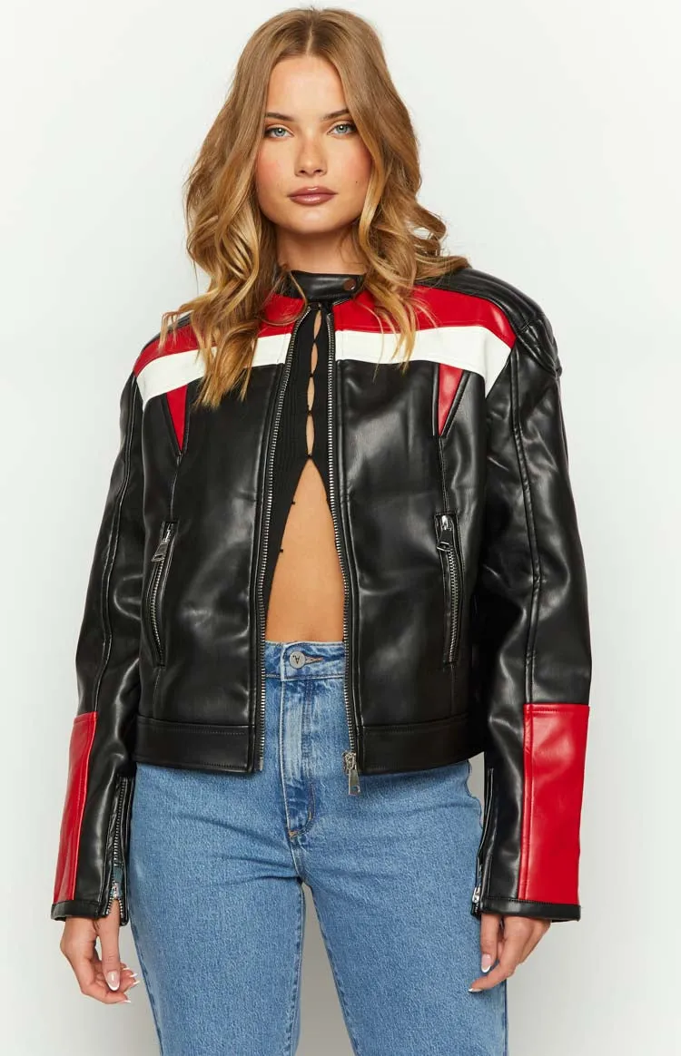 Lioness Top Model Onyx Biker Jacket