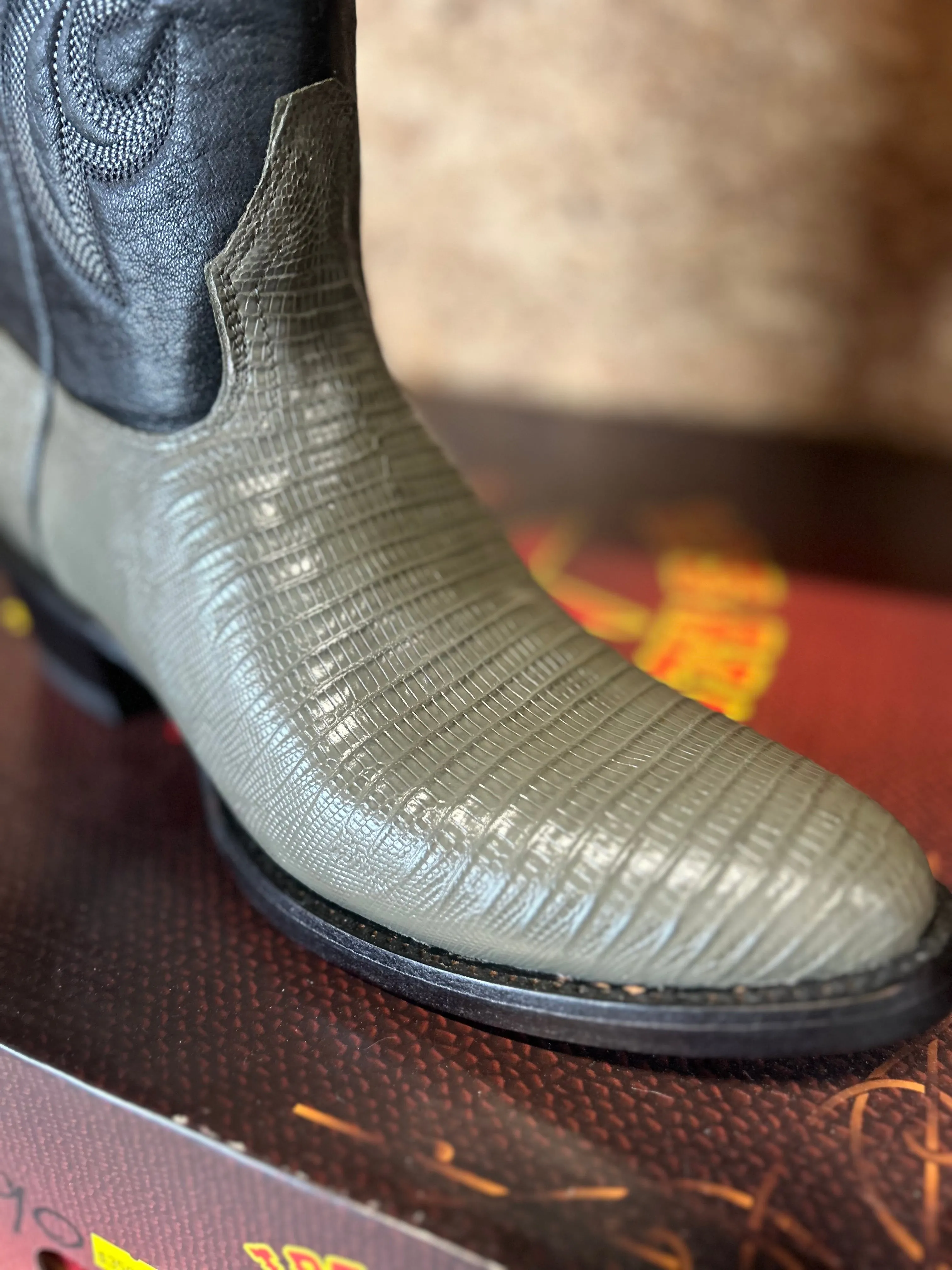 Los Altos Lizard Teju Boots