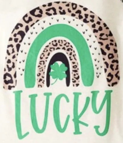 Lucky Leopard Raglan Shirt