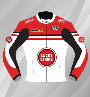 Lucky Strike Leather Race Jacke – High-Performance Gear