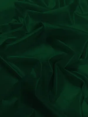 Matte Butter Velvet Drapery Upholstery Fabric / Hunter Green / Sold By The Yard