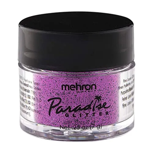 Mehron Makeup Paradise AQ Glitter (.25 oz) (Fuschia)