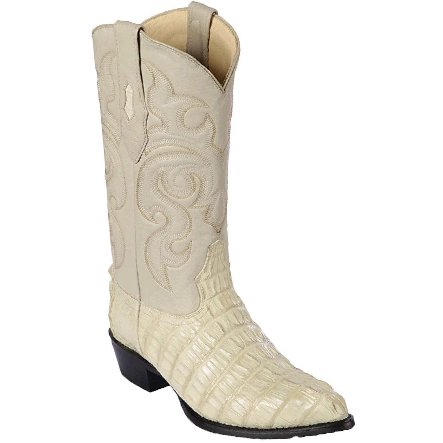 Men's Los Altos Caiman Tail J Toe Boots 9901-A