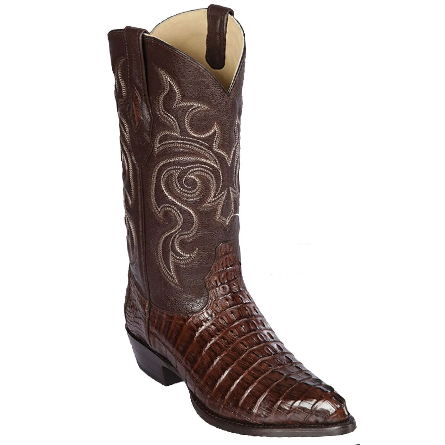 Men's Los Altos Caiman Tail J Toe Boots 9901-A