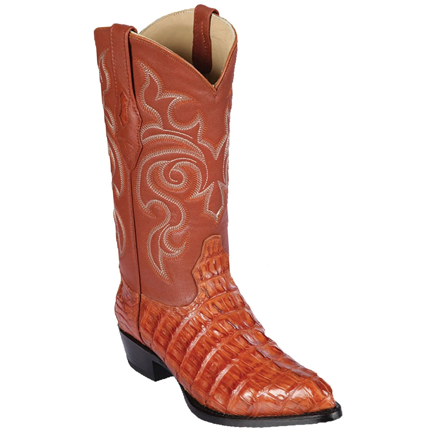 Men's Los Altos Caiman Tail J Toe Boots 9901-A