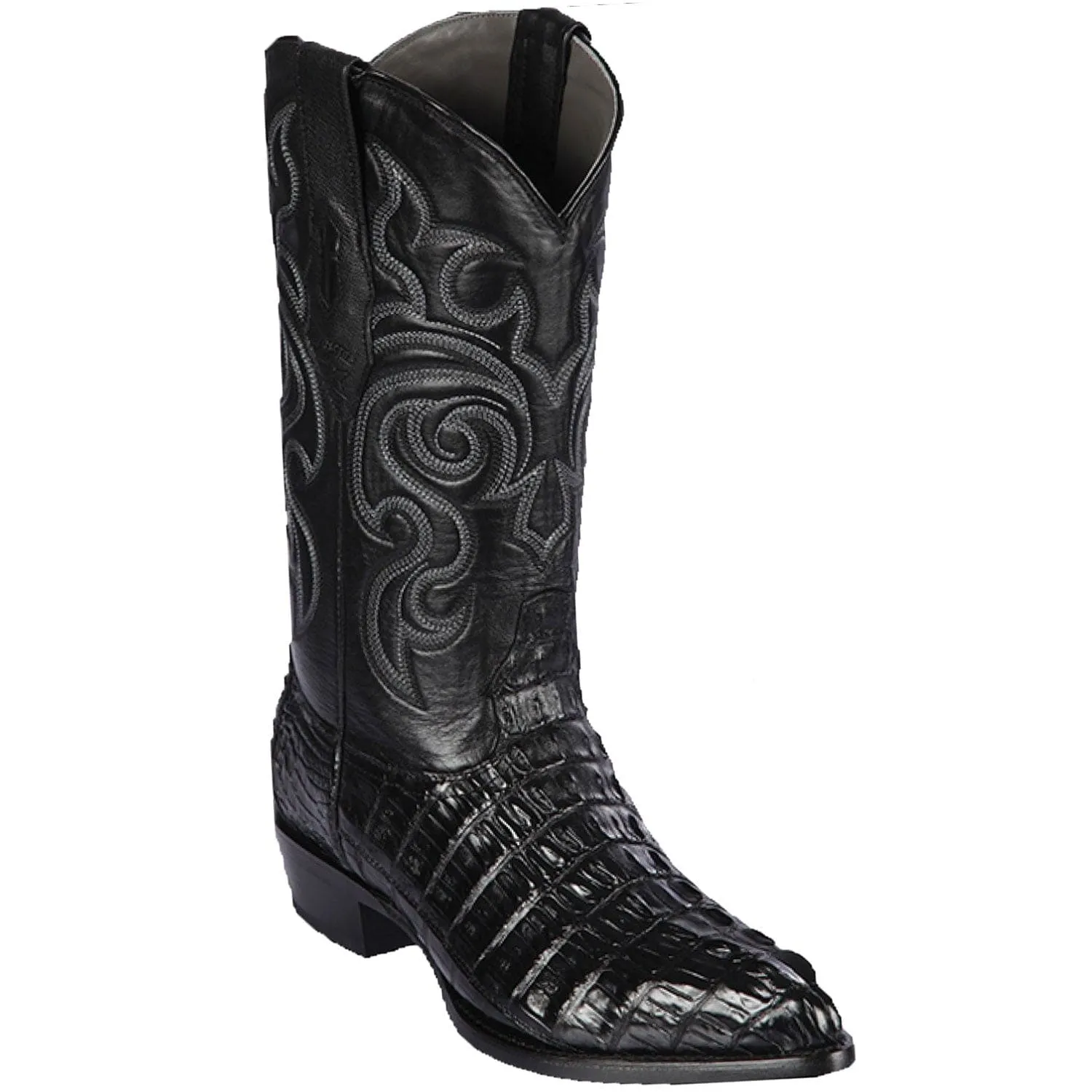 Men's Los Altos Caiman Tail J Toe Boots 9901-A