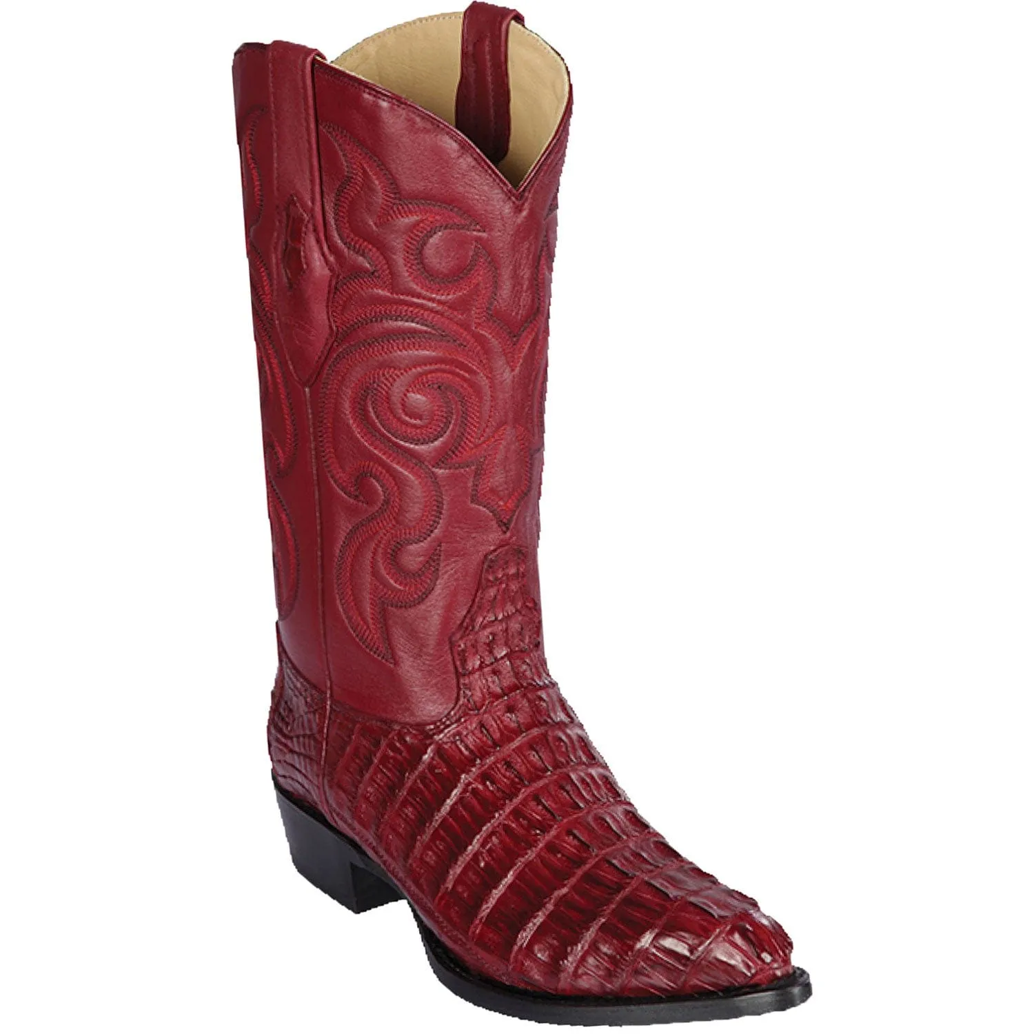 Men's Los Altos Caiman Tail J Toe Boots 9901-A