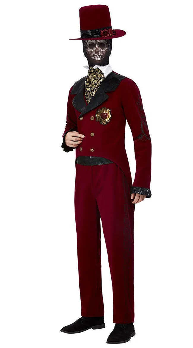 Men's Sacred Heart Dead Groom Costume