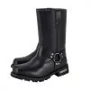 Men's Square Toe Motorcycle Riding Mid-Calf Biker Boots