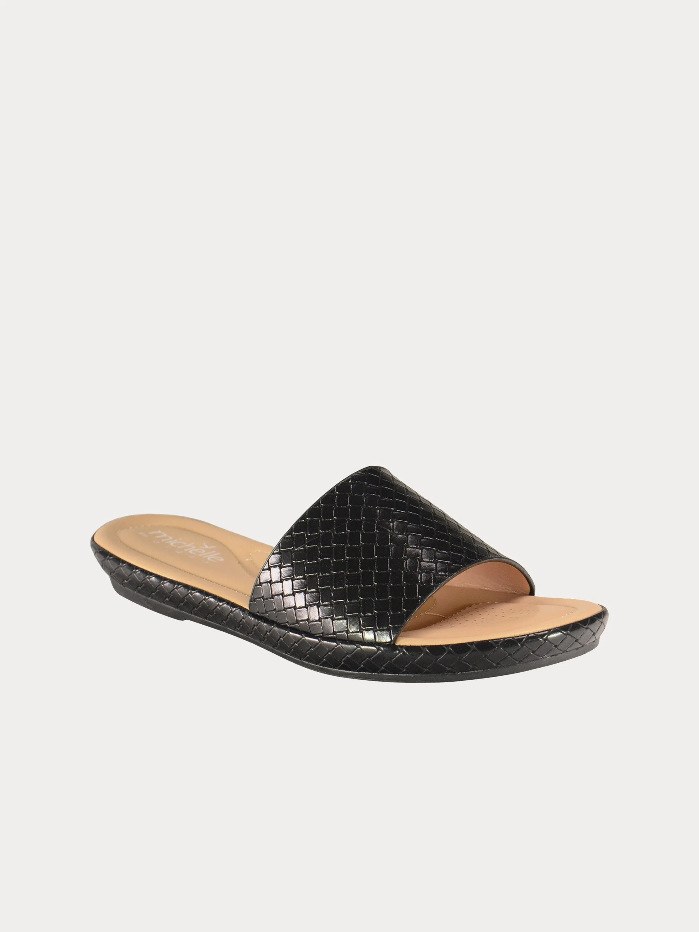 Michelle Morgan Weave Detailed Flats