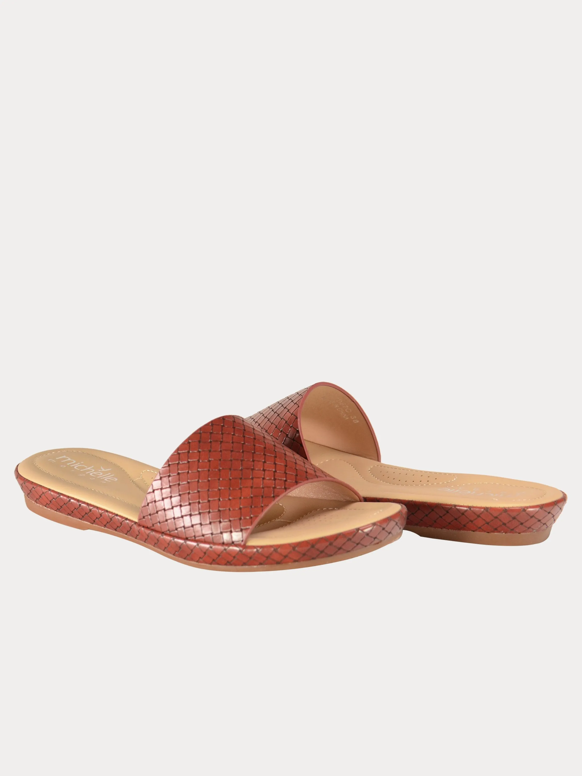 Michelle Morgan Weave Detailed Flats