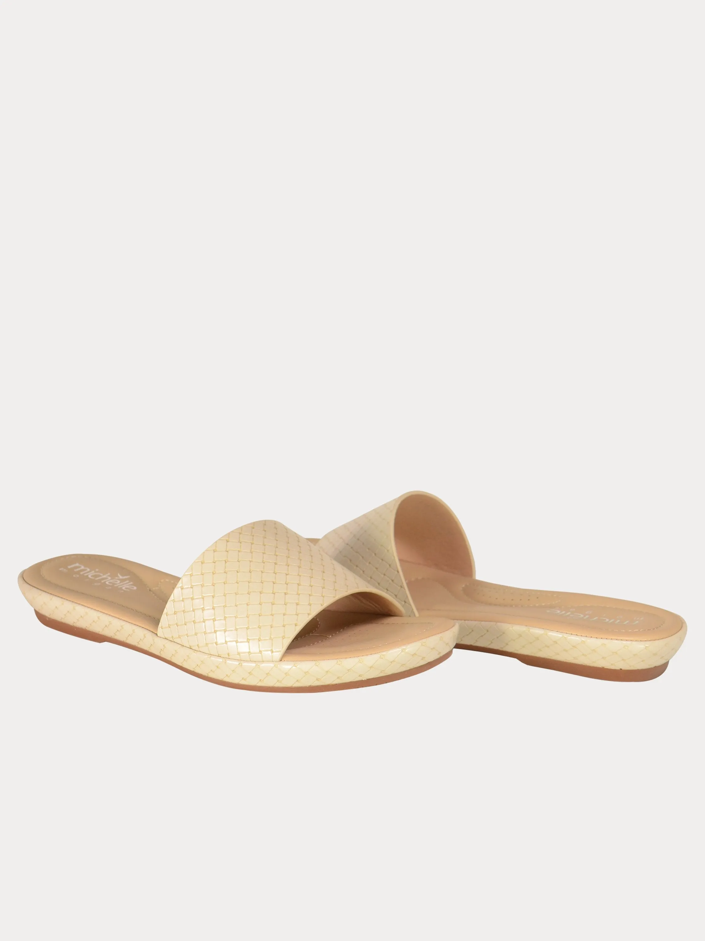 Michelle Morgan Weave Detailed Flats