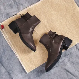 Mid-Heel Velvet Women's Boots | Gift Shoes