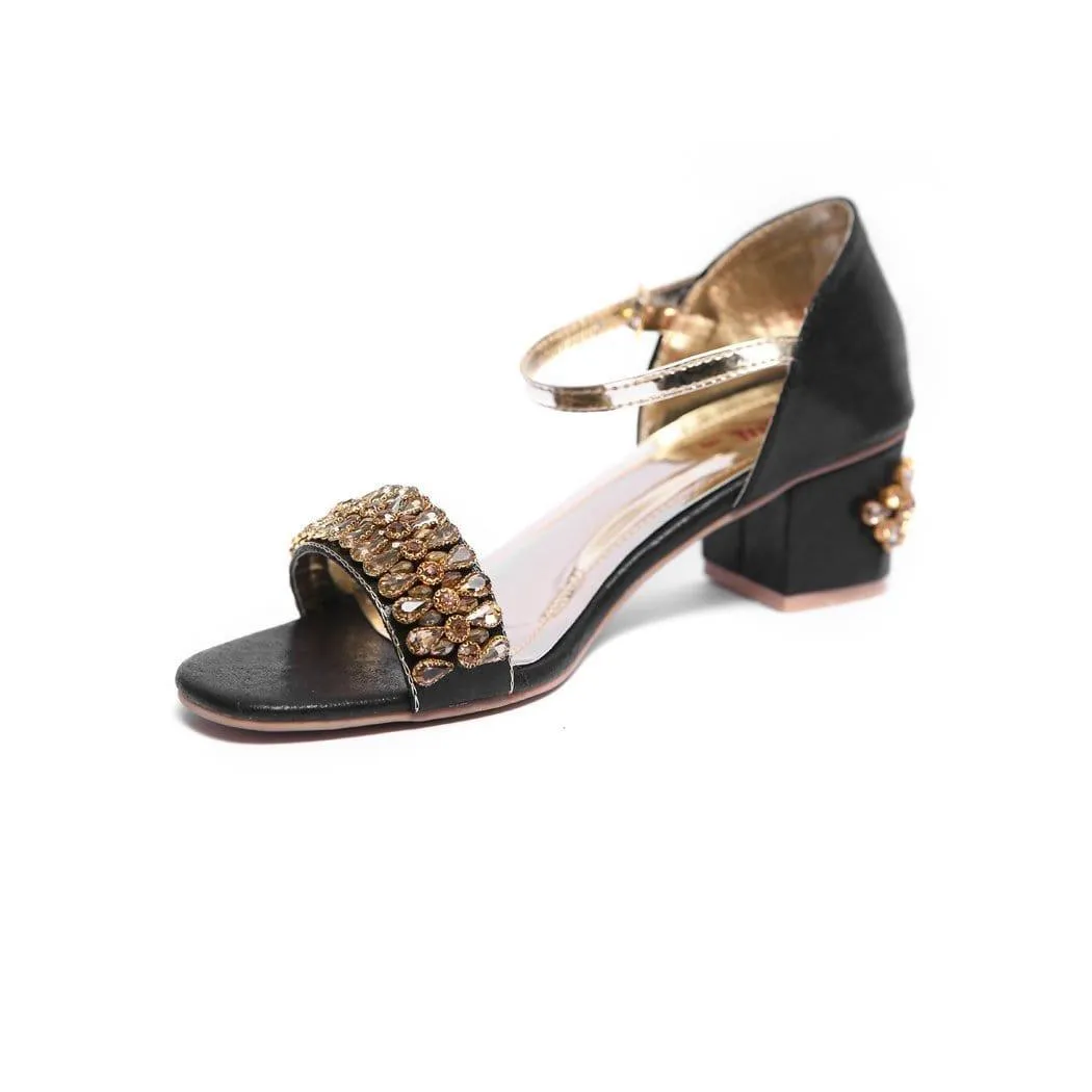 Milli Shoes - Black Sandals - 3573