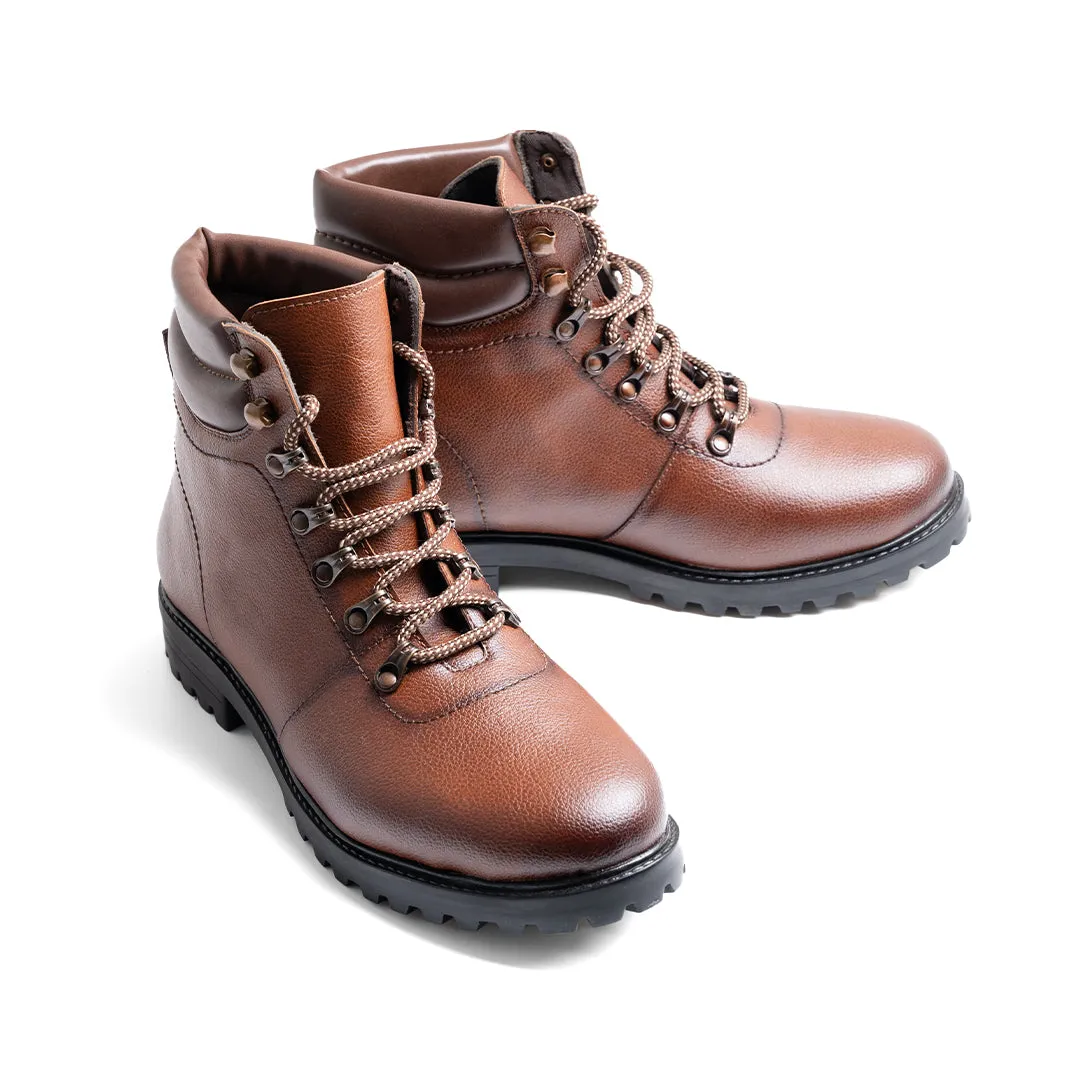 Monkstory Biker Boots  - Brown