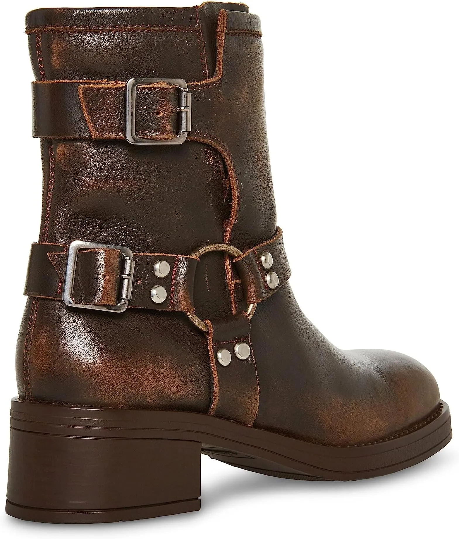 Motorcycle boots Brixton Boot Steve Madden, brown