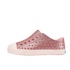 Native Jefferson Bling Shoes - Rose Pink Bling / Dust Pink