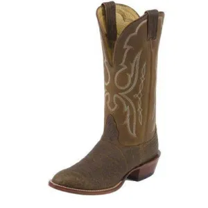 Nocona MD3007 Men's Bull Shoulder Western Boot with Antique Cognac Bullhide Foot