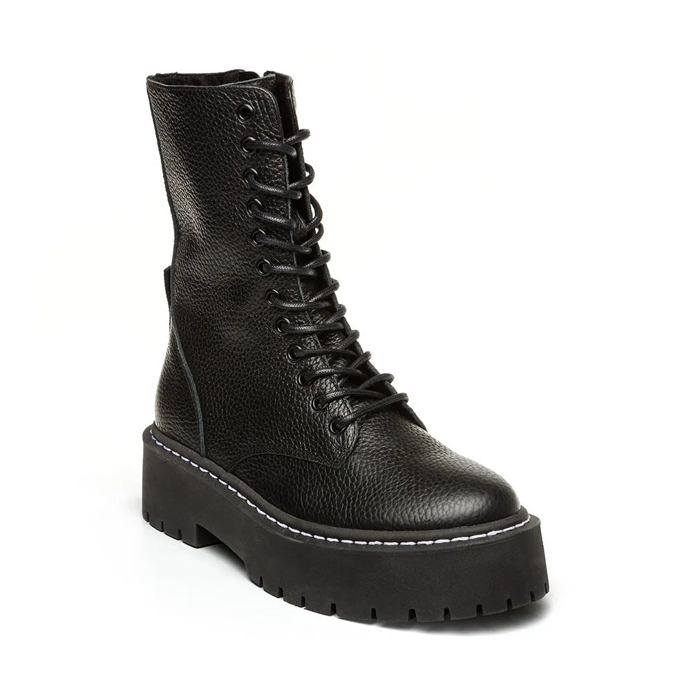 Olly Boot BLACK LEATHER