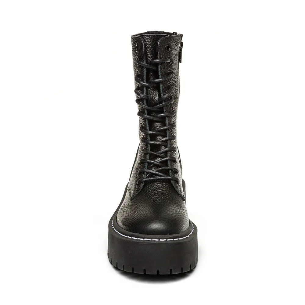 Olly Boot BLACK LEATHER