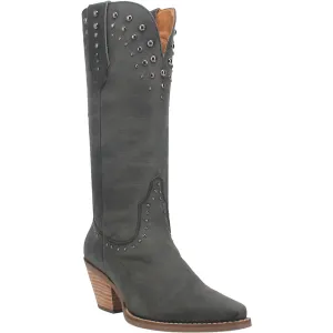 Online Exclusive | Dingo | Talkin Rodeo Leather Cowboy Boots in Black **PREORDER