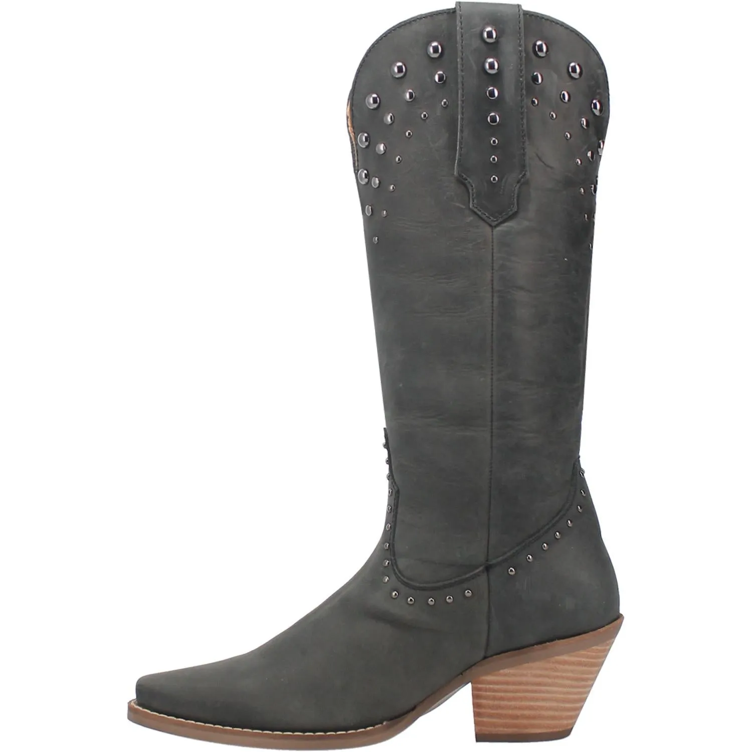 Online Exclusive | Dingo | Talkin Rodeo Leather Cowboy Boots in Black **PREORDER