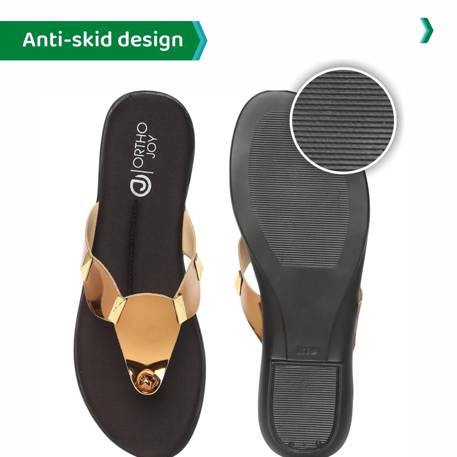 ORTHO JOY Comfortable flat sandals