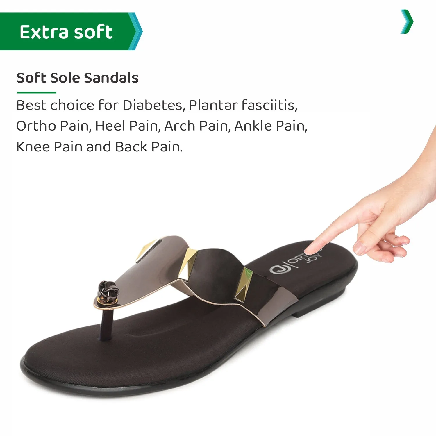 ORTHO JOY Comfortable flat sandals