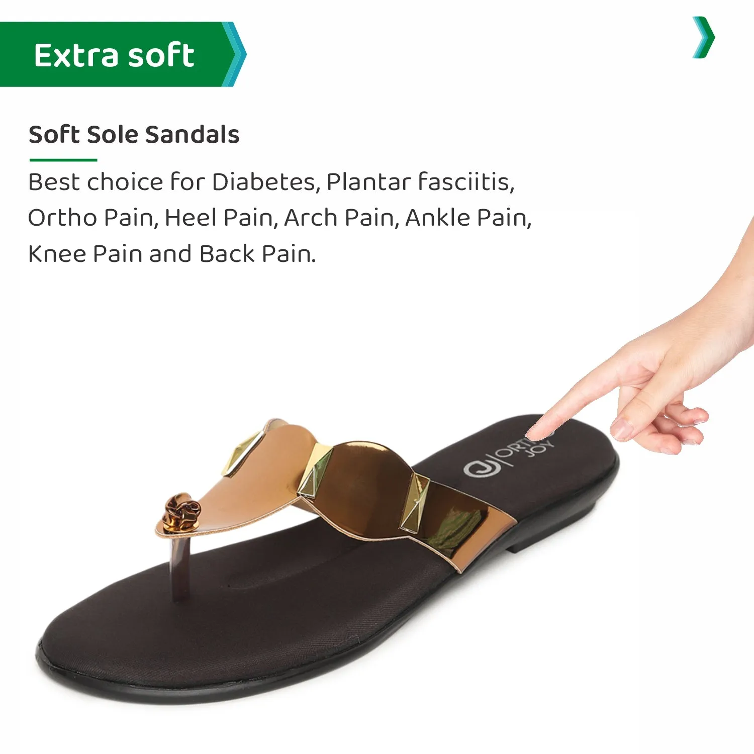 ORTHO JOY Comfortable flat sandals