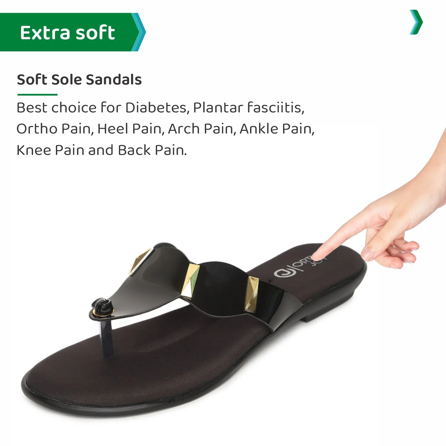 ORTHO JOY Comfortable flat sandals