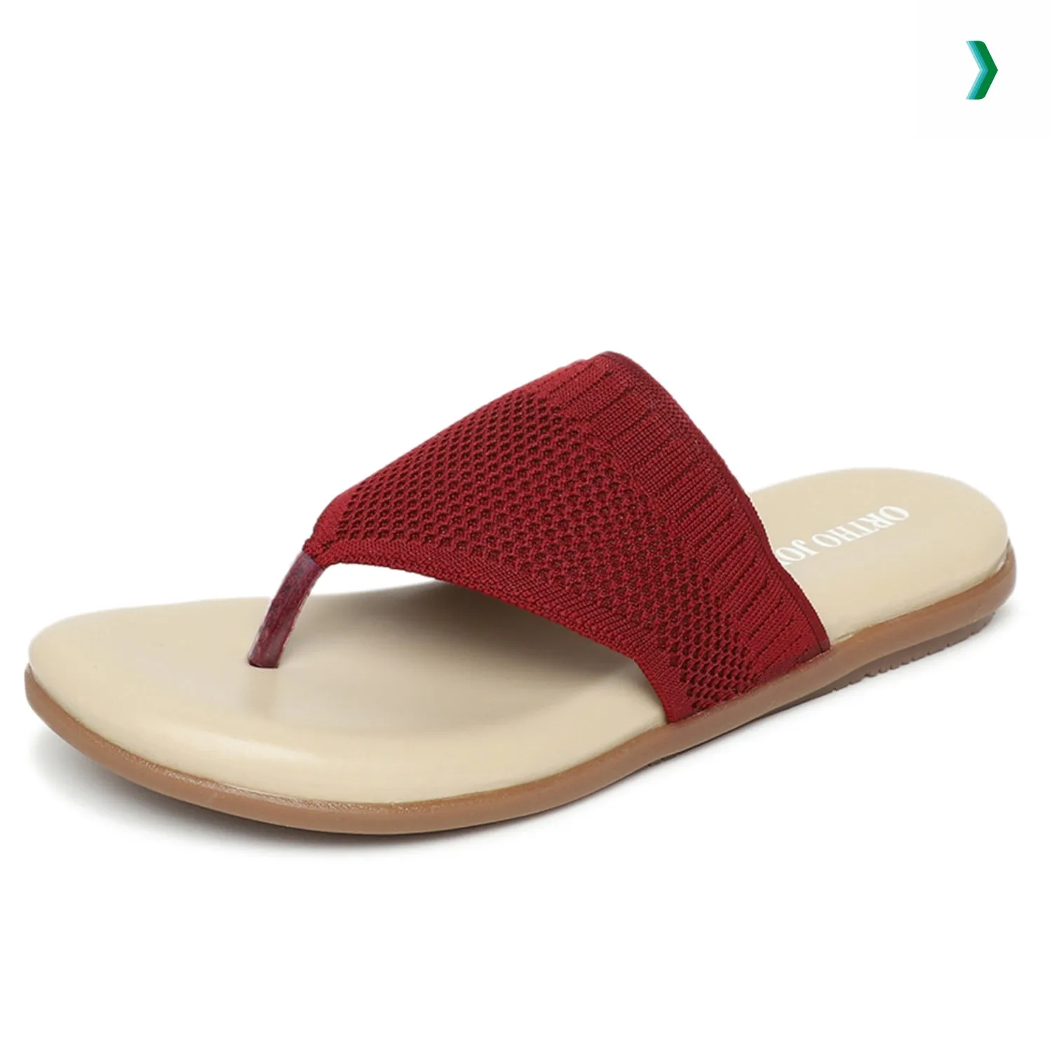 ORTHO JOY Fancy Comfortable flat sandals for women