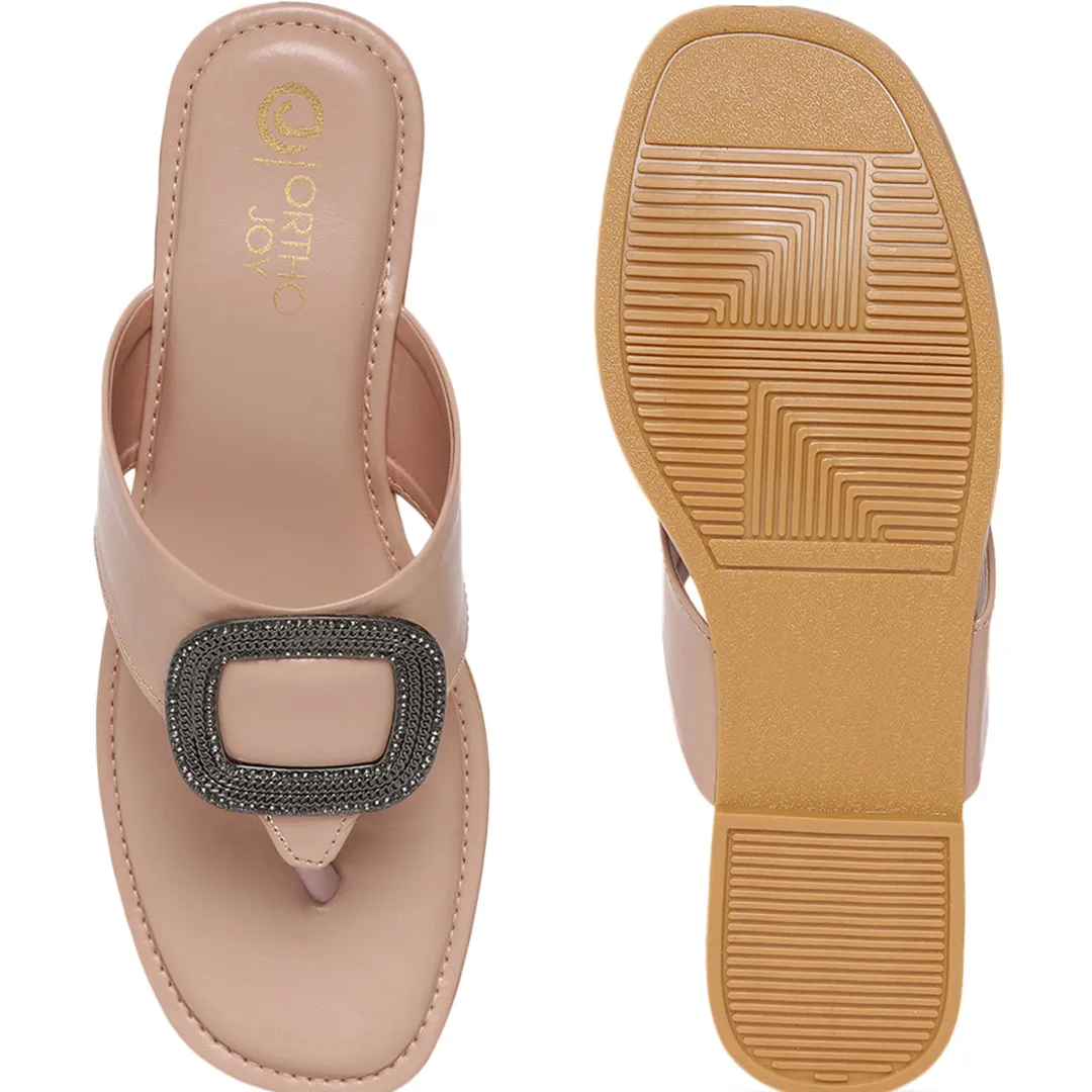 ORTHO JOY Fancy doctor slippers | Casual flat sandals