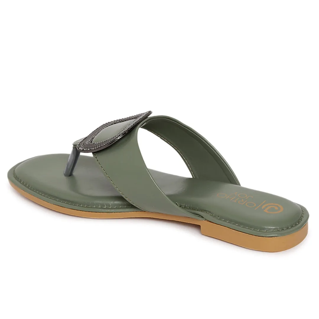 ORTHO JOY Fancy doctor slippers | Casual flat sandals