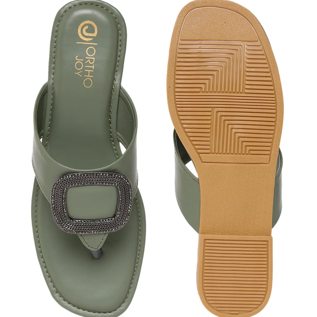 ORTHO JOY Fancy doctor slippers | Casual flat sandals