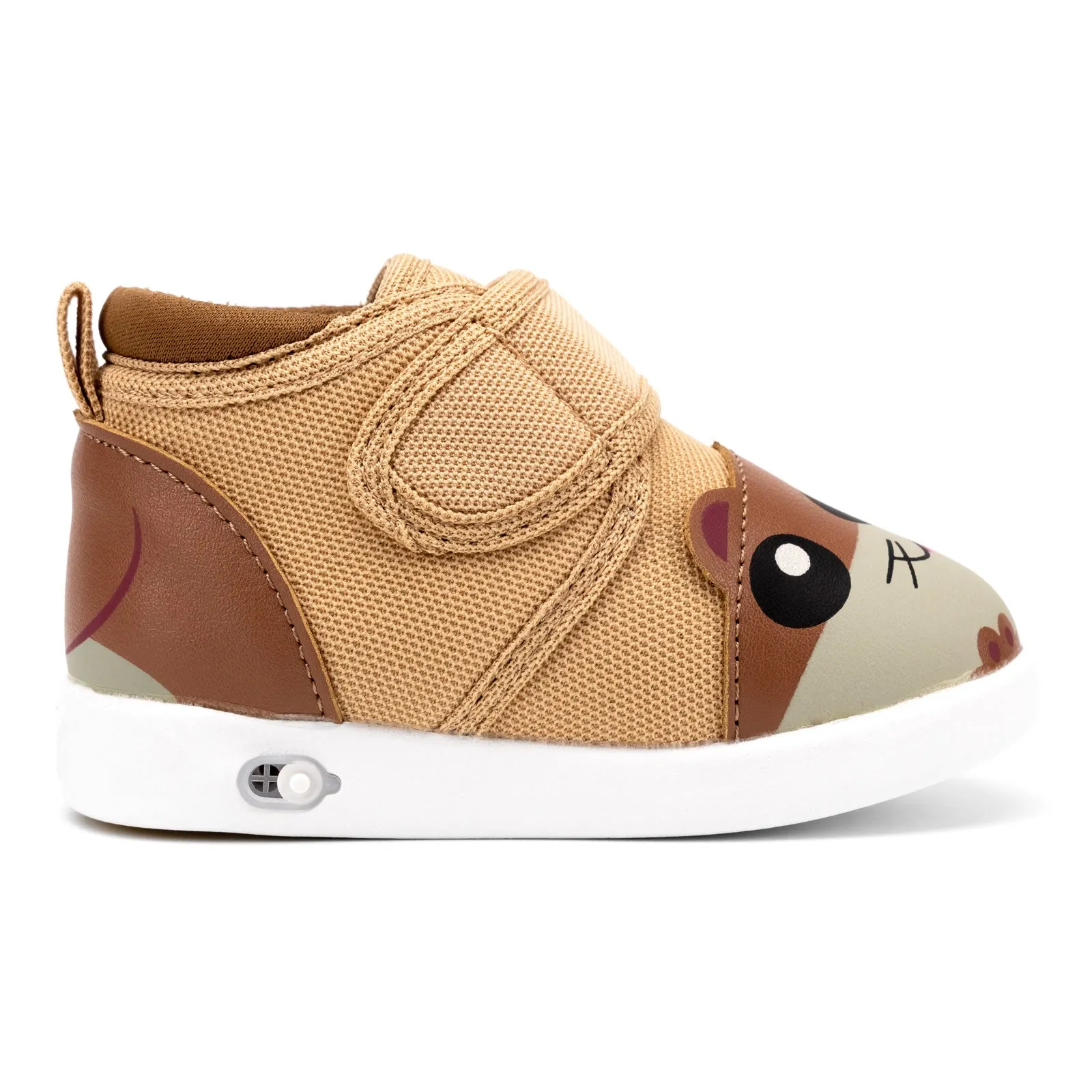 Otter Squeaky Toddler Shoes | Brown