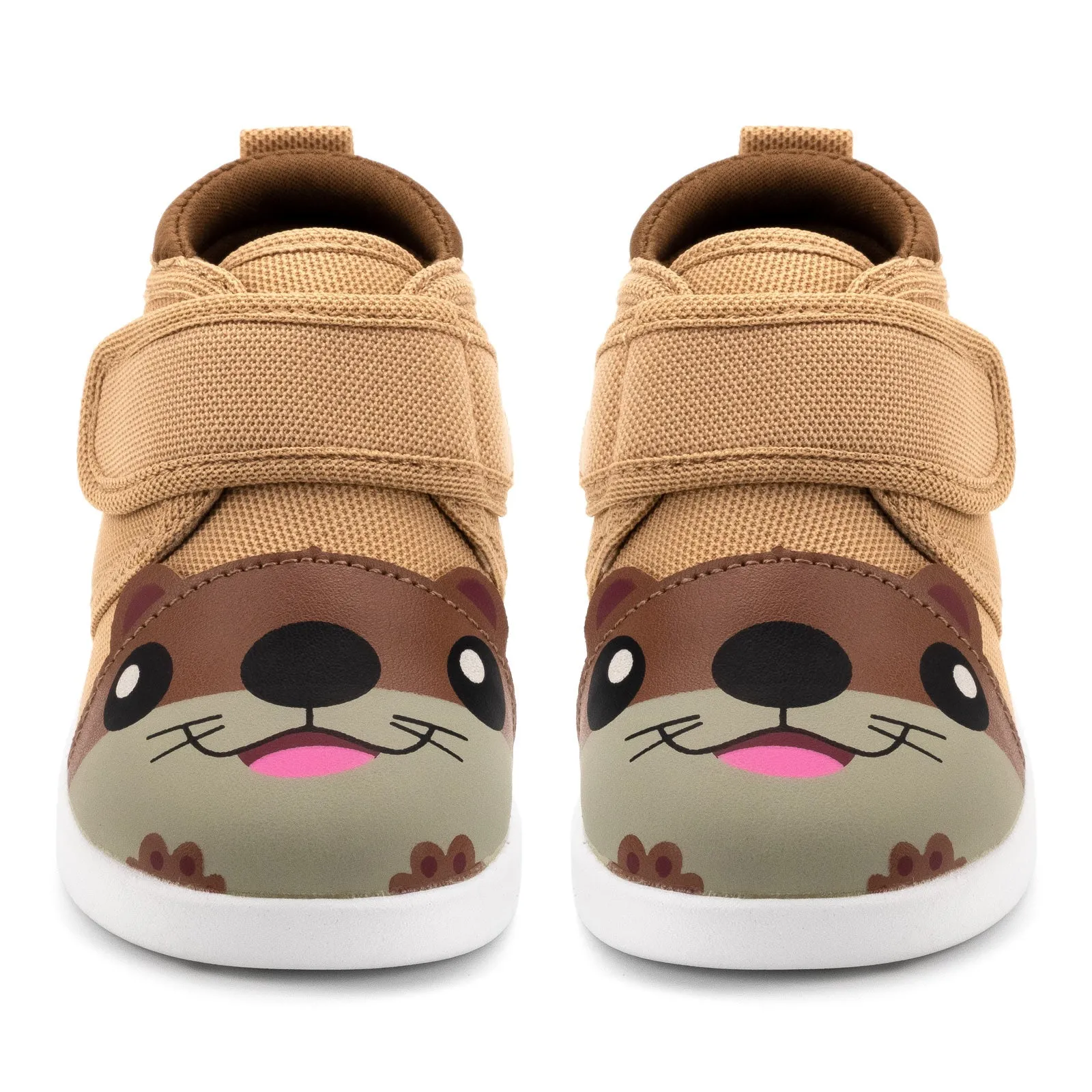 Otter Squeaky Toddler Shoes | Brown