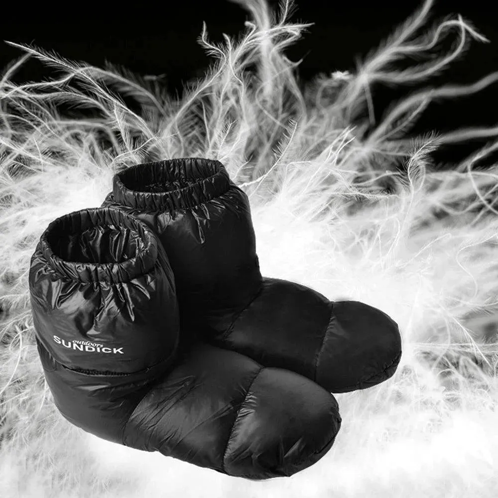 Outdoors Camping Slippers Warm Socks for Sleeping Bag Indoors Warm Boots Men Women Winter Duck Down Booties Slipper Boots Hot