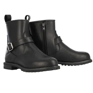 Oxford Sofia Women Urban Riding Biker Black Boots