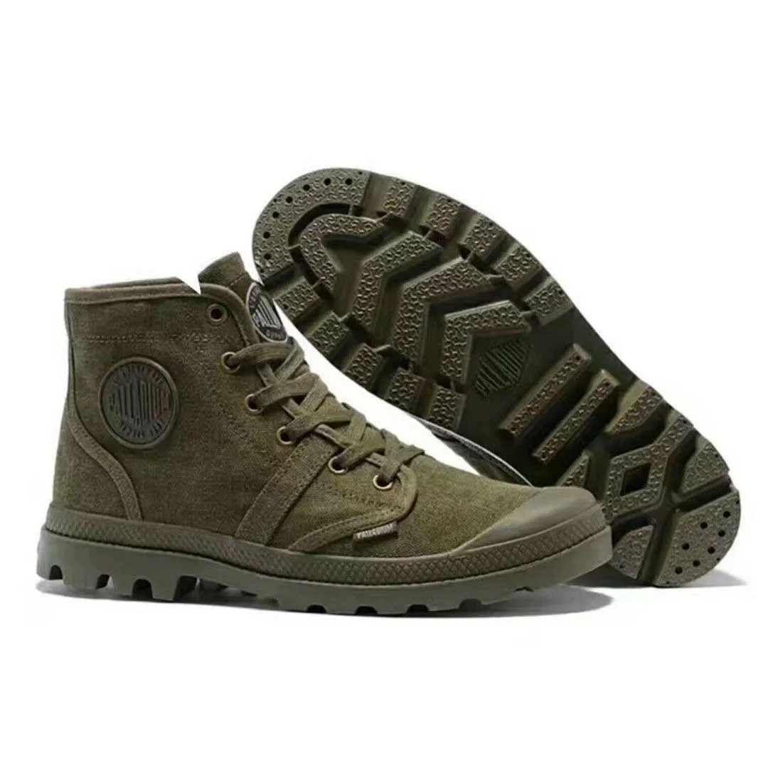 Palladium Depuis Jean Top Boot- Green