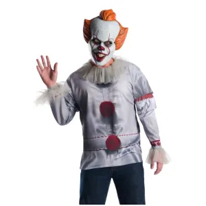 Pennywise IT Movie Costume Top - Adult