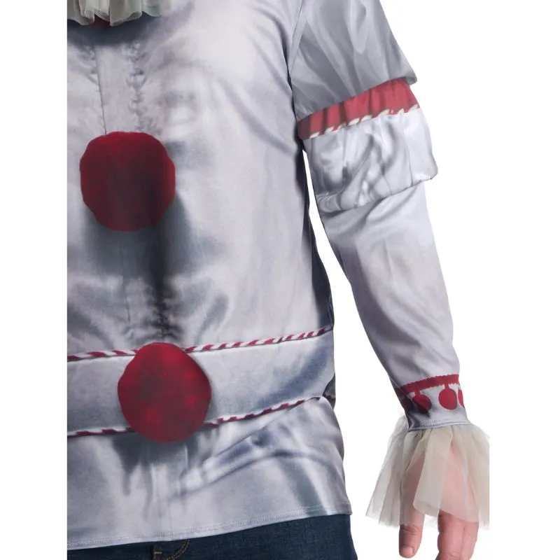 Pennywise IT Movie Costume Top - Adult