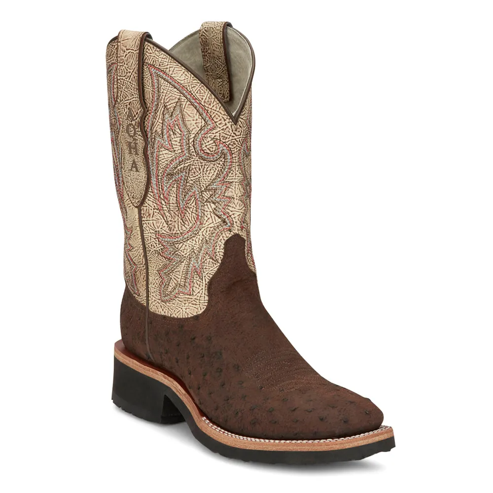 Peppy San Badger Wide Square Toe Cowboy Boots