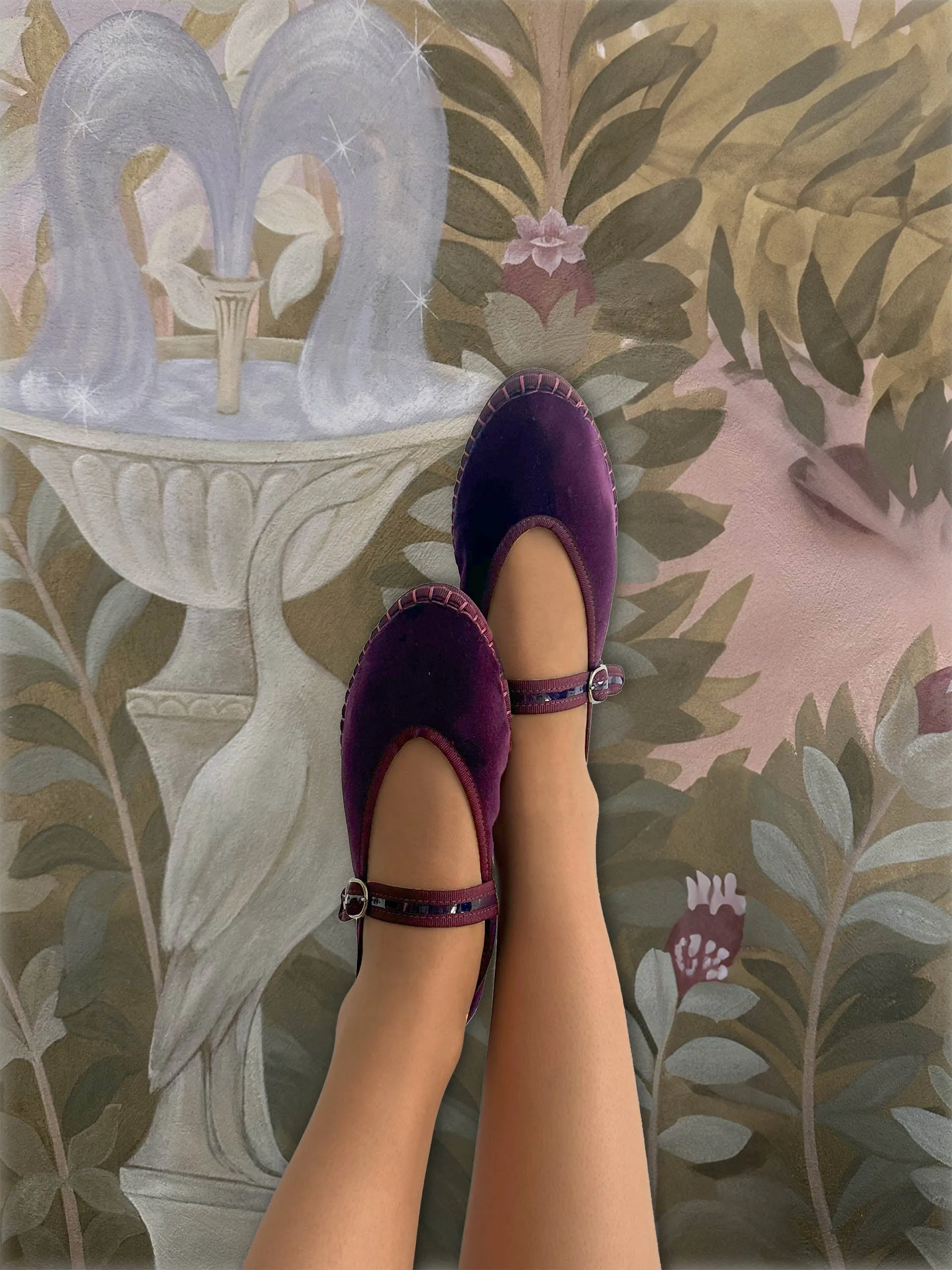 Purple Pierre flats