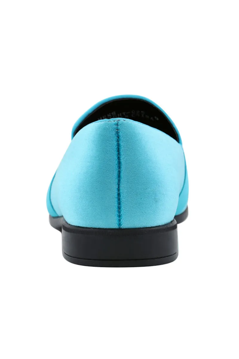 "Knight" Turquoise Tuxedo Shoes